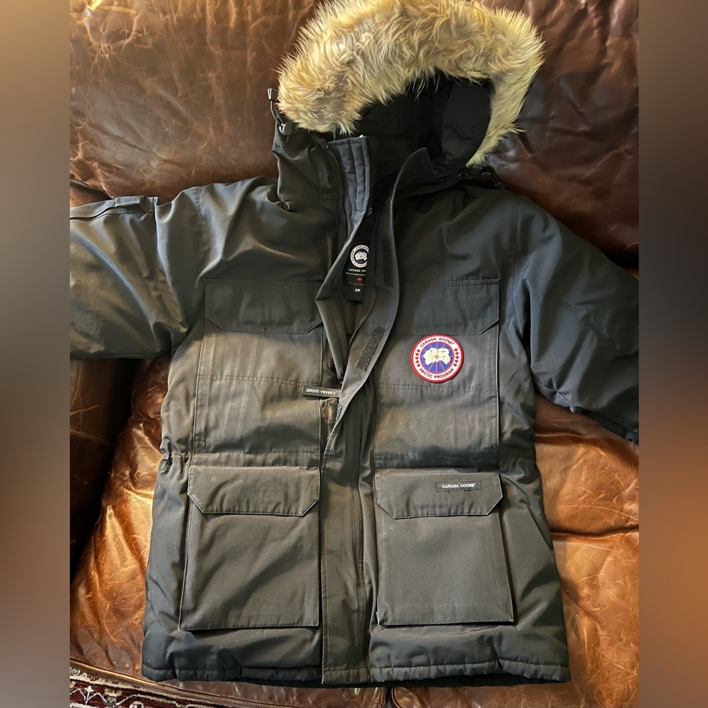 Canada Goose Expedition Parka Fur Hood New Zipper Great Opportunity
